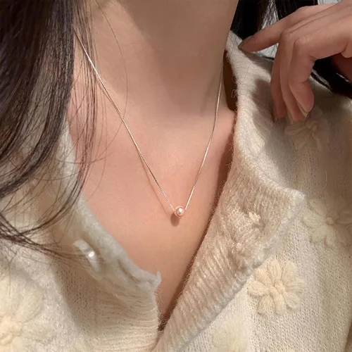 Vista 10 de Sereney Regalos de cumpleaños para niñas y mujeres, collar de perlas de plata esterlina como regalo de cumpleaños de 7, 9, 10, 11, 13, 15, 16, 18