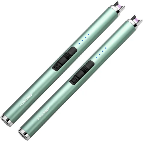 Vista 12 de ARECTECH Encendedor Eléctrico de Velas Recargable de Arco de Plasma Resistente al Viento para Velas Navidad Cocina Regalo de Cumpleaños para Mamá