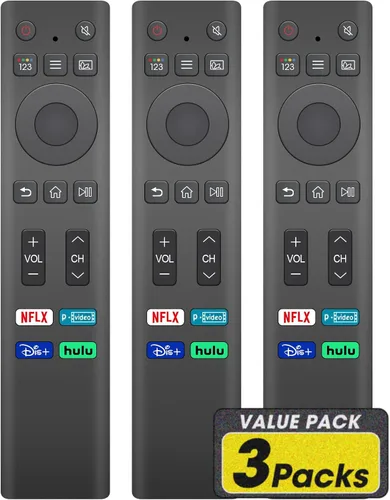 Vista 10 de 2 Pack for Samsung Smart TV Remote, Universal Control Replacement for Samsung 2019-2025 QLED Crystal UHD Smart TVs (NO Voice Function)
