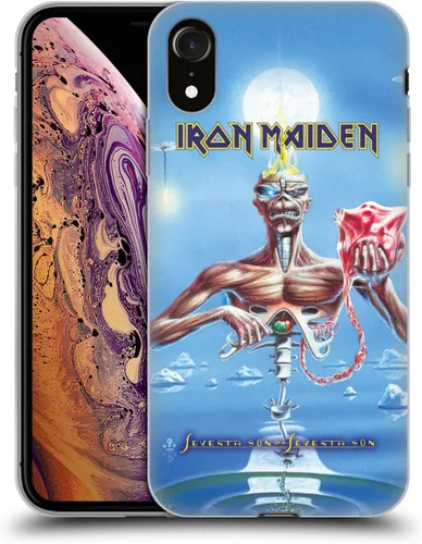 Vista 175 de Head Case Designs Funda de gel suave con licencia oficial de Iron Maiden Brave New World, compatible con Apple iPhone 7 Plus/iPhone 8 Plus Nuevo