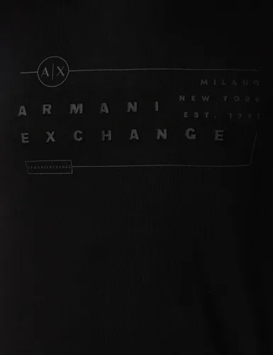 Vista 2 de AX ARMANI EXCHANGE Men's Regular Fit Tonal Logo Tee