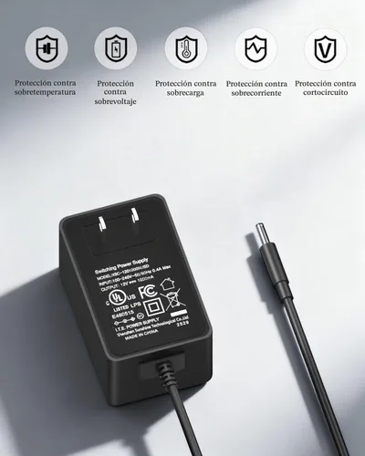 Vista 4 de Cargador para Stanley Fatmax Spotlight SL10LEDS SL5W09 FL5W10 FL3WBD LED Litio-Ion Adaptador Cable de alimentación 12V