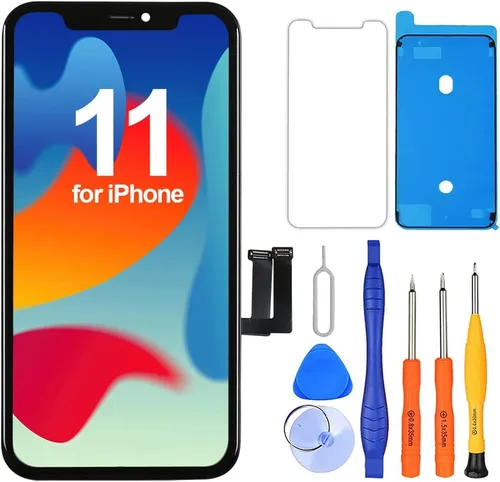 Vista 23 de Ayake Reemplazo de pantalla para iPhone 14 Plus, pantalla LCD FHD de 6.7 pulgadas y digitalizador táctil True Tone con Face ID programable