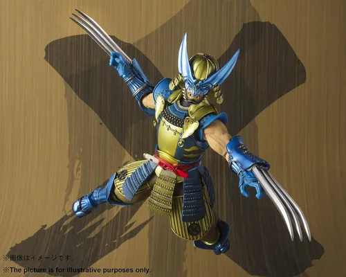 Vista 7 de BLUEFIN Tamashii Naciones Meisho Manga Realización Muhomono Wolverine Marvel