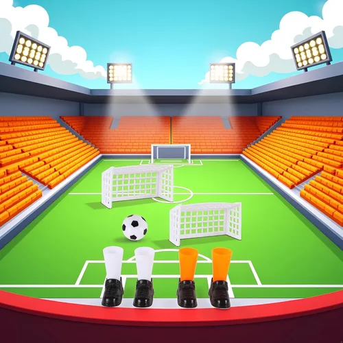 Vista 3 de 1 juego de fútbol de dedo juego de fútbol partido divertido juego de mesa de dedo con dos objetivos para fanáticos fiesta club