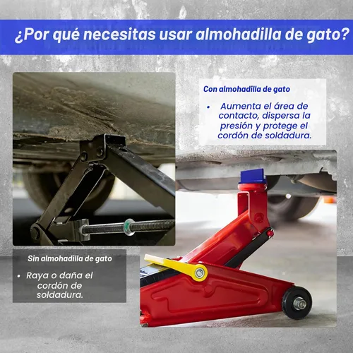 Vista 3 de Almohadilla Magnética Universal Grande de Aluminio Ranurada para Gato, Protector de Riel del Bastidor Compatible con la Mayoría de Gatos y 1