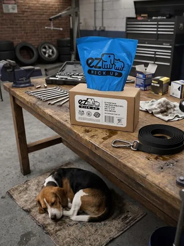 Vista 5 de EZ Pickup Bolsas de basura para perros de 1000 unidades, bolsas para excrementos Paseo de perros, a prueba de fugas, resistente, bolsas