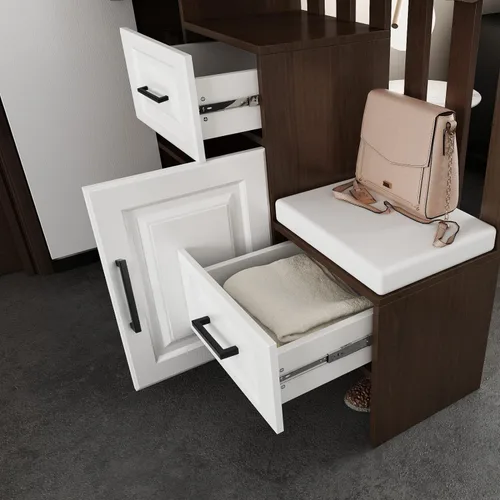 Vista 7 de Goldenwarm LSJ12BK. - Manijas de barra cuadrada para cajón de armario, color negro, herrajes negros modernos LSJ12BK para cocina y baños, manijas