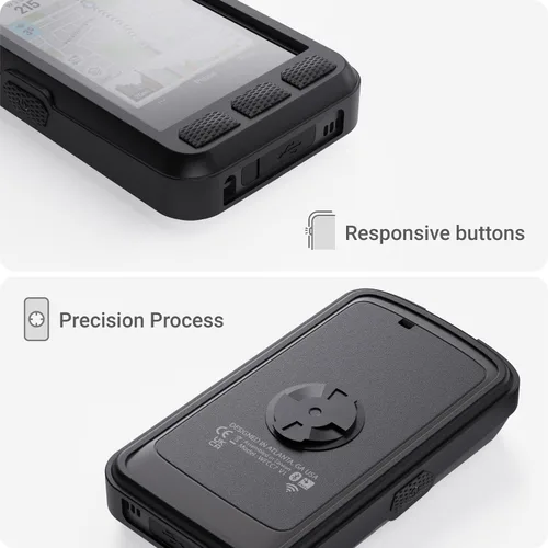 Vista 4 de TUSITA Funda de silicona compatible con el ordenador de ciclismo Wahoo ELEMNT ACE - Accesorios del sistema