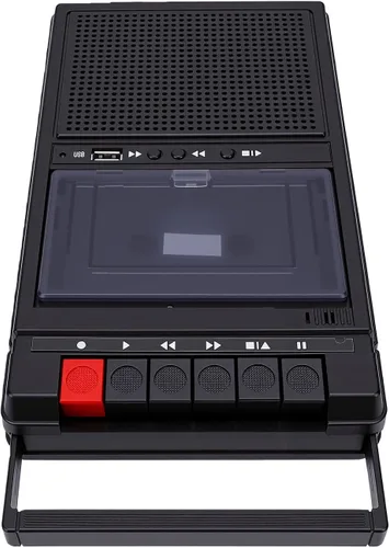Vista 3 de Cassette Player Recorder with USB Drive
