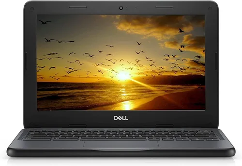 Vista 2 de Dell Laptop Chromebook 3180, computadora portátil de 11.6 pulgadas, Intel Celeron N3060, 4 GB de RAM, SSD de 16 GB, cámara web, Wi-Fi, Bluetooth