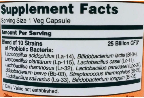 Vista 4 de Now Foods probiotic-10 25 millones, 2, 2