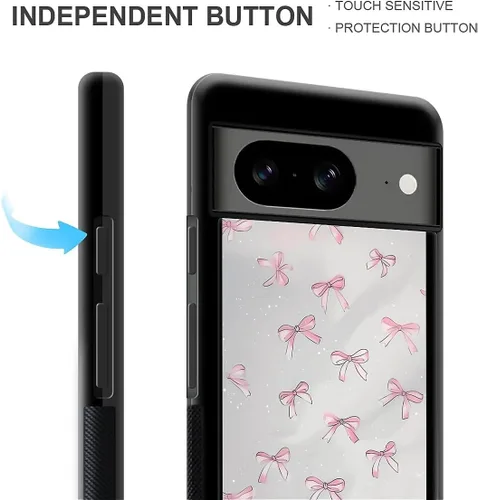 Vista 242 de Compatible con Google Pixel 4A 5G Mobile Case Creative Acrylic Panel trasero Silicona Protección Grip especialmente diseñado para Google Pixel 4A 5G