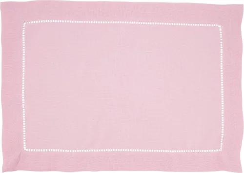 Vista 23 de SARO LIFESTYLE Servilleta de cóctel con borde cosido (juego de 12), negro, 6"x6
