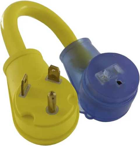 Vista 5 de Conntek Adaptador de cable de autocaravana RV de 15 amperios a 30 amperios
