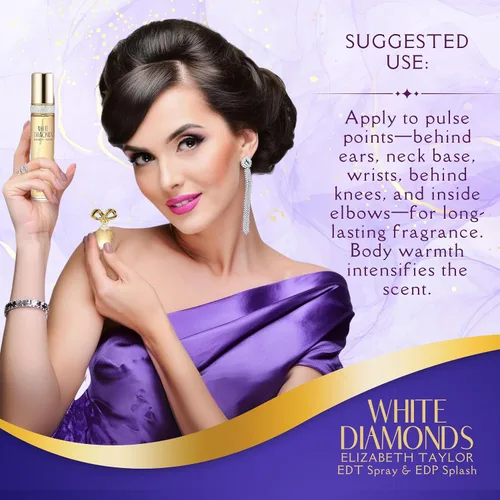 Vista 4 de Elizabeth Taylor White Diamonds EDT Set de regalo de 1.7 fl oz
