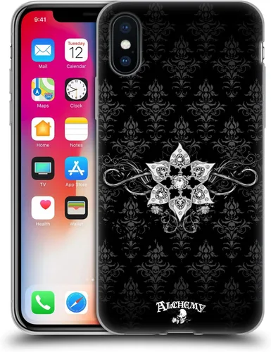 Vista 79 de Head Case Designs Funda de gel con licencia oficial de Alchemy Gothic 13 Dagger Illustration [protección de grado militar] compatible con Apple