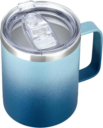 Vista 35 de MEWAY - Taza de café con asa, vaso térmico