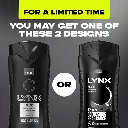 Vista 7 de Lynx Gel de ducha negro, 8.5 fl oz