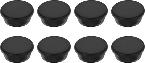 Vista 118 de MECCANIXITY - Tapones de silicona en forma de T (26mm, 1 pulgada de diámetro), color negro