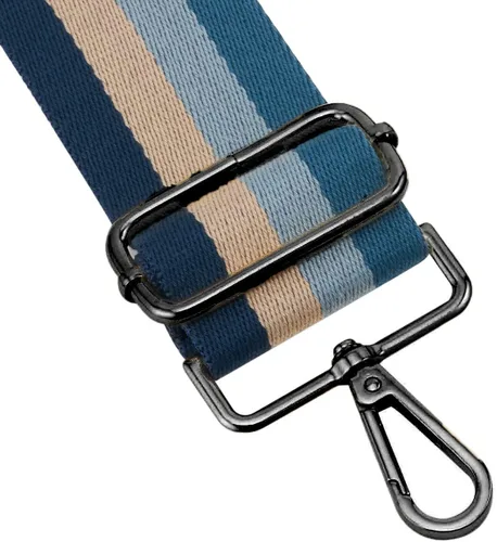 Vista 87 de ZOOEASS Hebillas de níquel Correa ancha para el hombro ajustable de repuesto para cinturón de pistola, hebilla de guitarra estilo bandolera