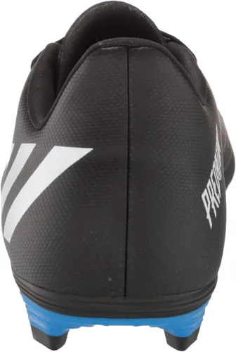 Vista 3 de adidas Unisex Edge.4 Flexible Ground Soccer Shoe, Core Negro-blanco-rojo vivo