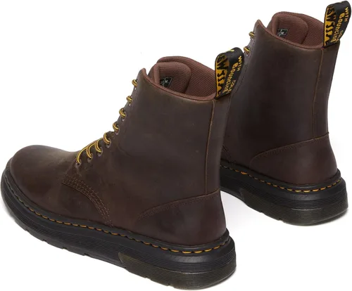 Vista 3 de Dr. Martens Botas unisex Crewson de cuero nubuck para uso diario