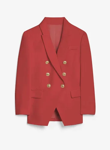 Vista 3 de Asvivid Blazer de oficina informal, drapeado, frente abierto, chaquetas para trabajo, para mujer