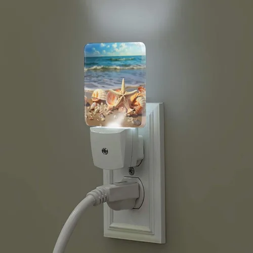 Vista 13 de Paquete de 2 luces LED de noche enchufables con preguntas matemáticas, luces nocturnas enchufables a la pared, lámpara de noche moderna con sensor