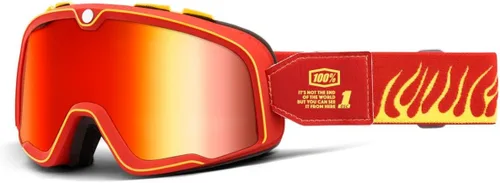Vista 13 de 100% BARSTOW Premium Protective Sport Goggles with Minimal Frame