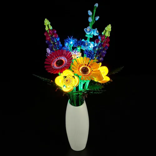 Vista 12 de Kit de iluminación LED Briksmax para árbol bonsái – Compatible con el modelo de bloques de construcción Lego 10281 – no incluye el set de Lego
