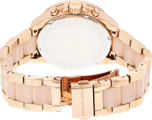 Vista 2 de Michael Kors Wren reloj de dos tonos MK6096 para mujer