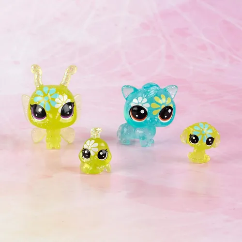 Vista 5 de Littlest Pet Shop Ramo floreciente, 16 mascotas, parte de la colección LPS Petal Party