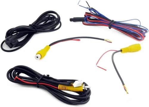 Vista 4 de Caja de control del coche 2 cámaras cámara de estacionamiento video canal convertidor automático interruptor delantero/vista lateral/retrovisor