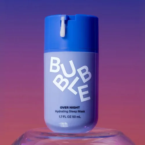 Vista 5 de Máscara de Hidratación Nocturna Bubble Skincare - Máscara Facial Suave y Exfoliante para la Noche para la Reparación de la Barrera Cutánea