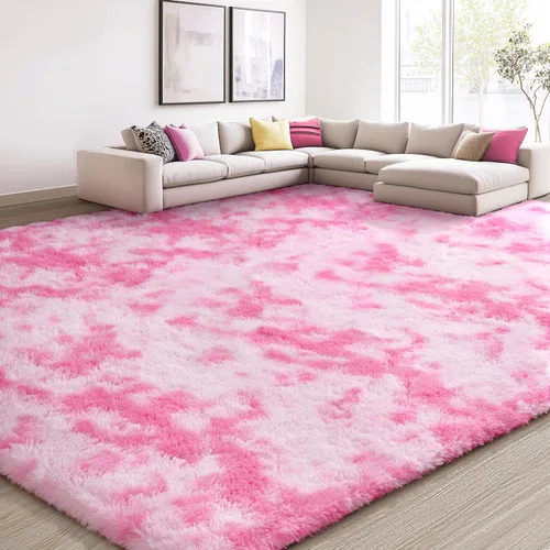 Vista 73 de EVOIONOS Alfombra Redonda Negra para Dormitorio, 4x4 Pies Alfombra de Área Circular Suave y Esponjosa para Sala de Estar, Alfombra Circular de Felpa