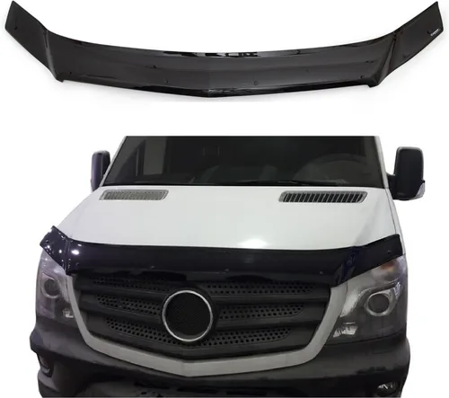 Vista 10 de BMY Deflector de capó para Audi A3 Sedan 2015-2020, protector de insectos