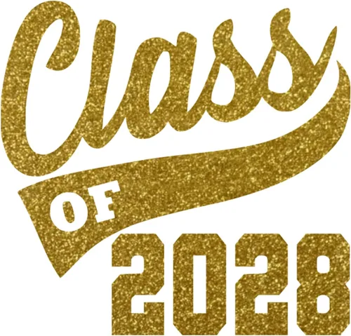 Vista 20 de Adhesivo de graduación para planchar en la clase de 2028, calcomanía para camiseta de secundaria, parche de graduación HTV para graduados