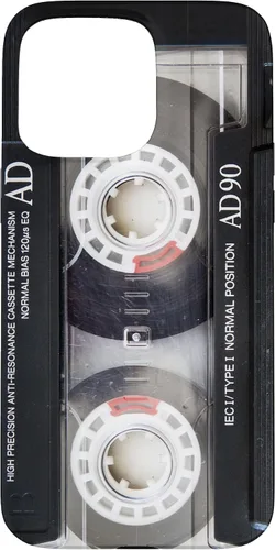 Vista 28 de iPhone 16 Vintage Music Audio Cassette Cinta Retro 90s 80s 70s 60s Caso