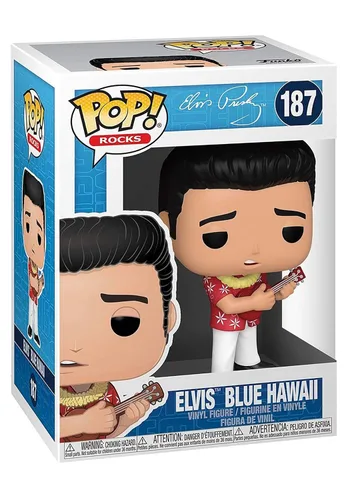 Vista 3 de Funko Pop! Rocks: Elvis - Blue Hawaii