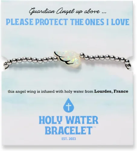 Vista 8 de Pulsera Elástica Holy Water Para Mujeres