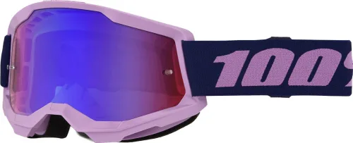 Vista 34 de 100% STRATA 2 Goggles – Gafas deportivas para motocross y ciclismo de montaña – Gafas para ciclistas – Gafas de motocross para hombre