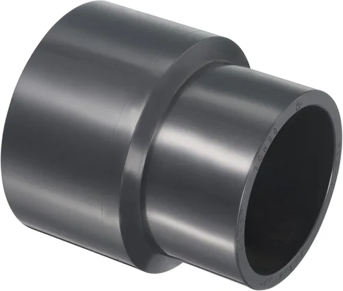 Vista 43 de PATIKIL UPVC Reductor de tubería de montaje de 1-1/2 "x 1" Socket Schedule 80, conector adaptador de acoplamiento recto, gris