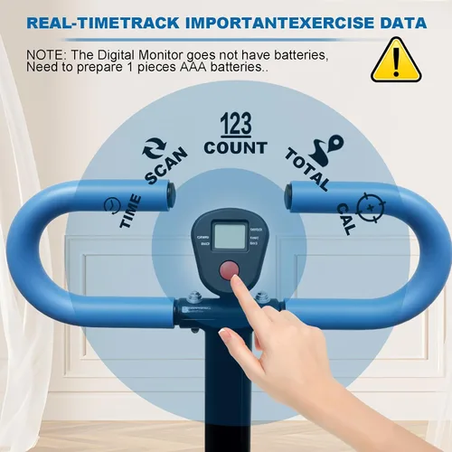 Vista 7 de Escalera para gimnasio en casa, máquina de entrenamiento vertical plegable, máquina de entrenamiento de cuerpo completo con asas ajustables, monitor