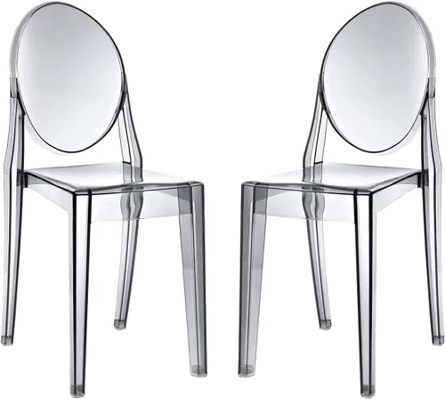 Vista 9 de LexMod Casper silla de comedor, Madera, Negro