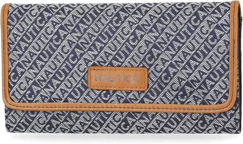 Vista 10 de Nautica El organizador perfecto para llevar todo el dinero para mujer con bloqueo RFID Organizer, with RFID Blocking