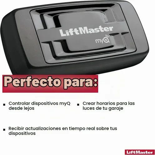 Vista 5 de LiftMaster 828LM - Portal de Internet - Solo funciona con abridores de puertas de garaje LiftMaster Security+ 2.0 - Control inteligente