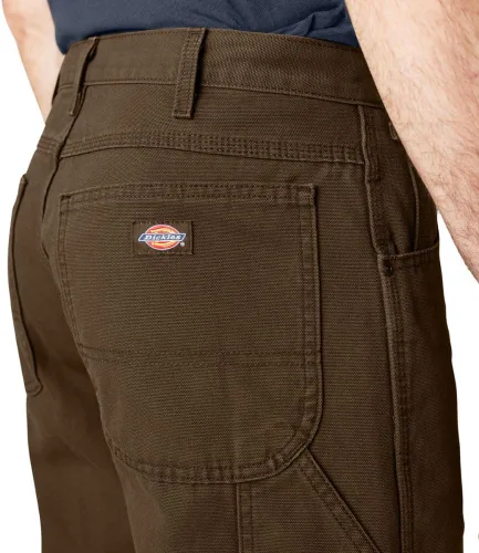 Vista 4 de Dickies - Jeans para hombre estilo carpintero relajado, de corte recto