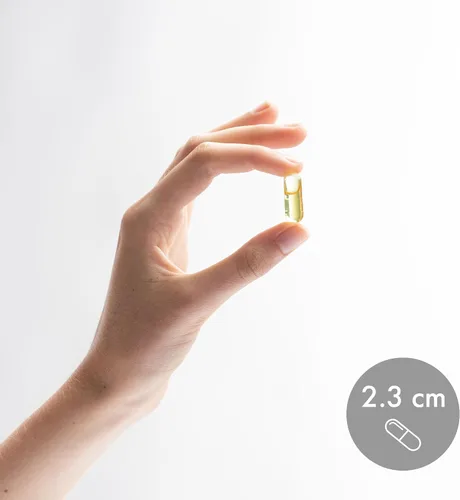 Vista 6 de Dr. Mercola Aceite de hígado de bacalao, 1,300 mg por porción, 30 porciones (60 cápsulas), suplemento dietético, apoya la salud cerebral, ósea