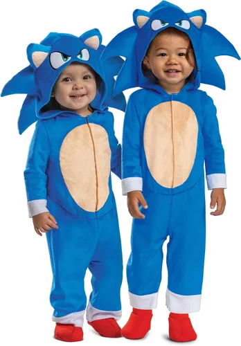 Vista 5 de Disguise Sonic 2 - Disfraz infantil de Sonic